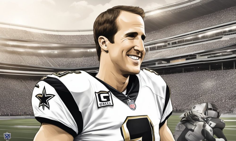 drew brees makes his nbc debut, internet amazed by his new hair